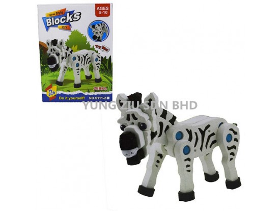 S111-2#ZEBRA BLOCK(EVA FOAM)(75PCS)